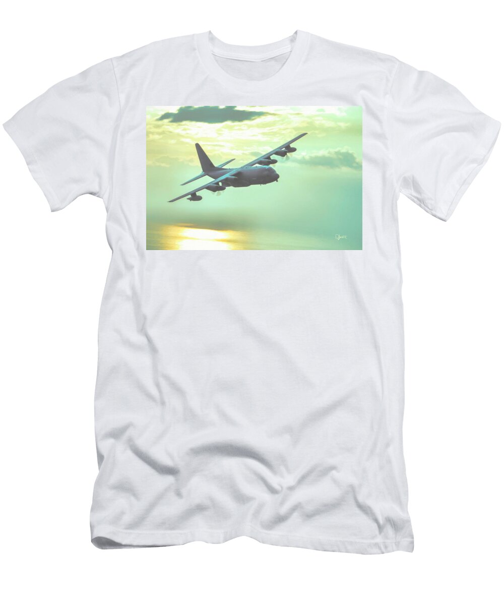 Spec Ops Flyover David Luebbert T-Shirt