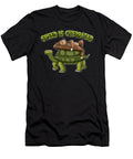 Speed Is Overrated Sloth Rides a Turtle Mister T-Shirt