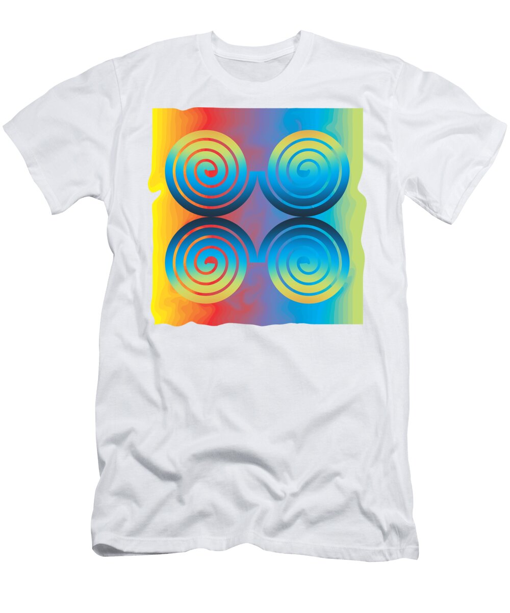Spiral Pattern Isabella Zietsman T-Shirt
