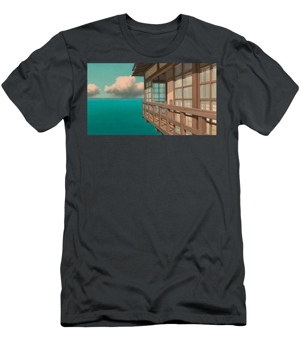 Spirited Away Bathhouse Abraham Gagnon T-Shirt