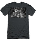 Spitfire Straight 8 Engine Bw Yopedro T-Shirt