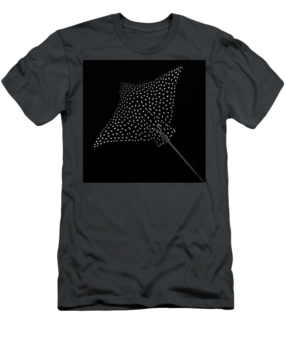 Spotted Eagle Ray in Dark Waters Mario Chow T-Shirt