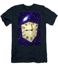 Square Clock in Space Garry Gay T-Shirt