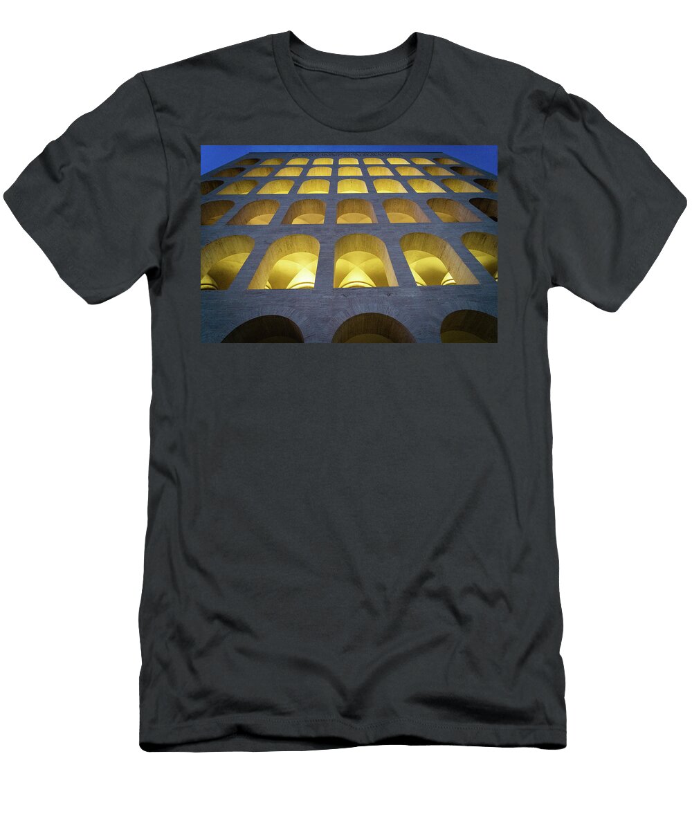 Square Colosseum Rome Italy Nina Kulishova T-Shirt