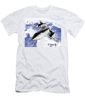 Sr 71 Over Snow Capped Mountains Robin B E Muirhead Esq T-Shirt