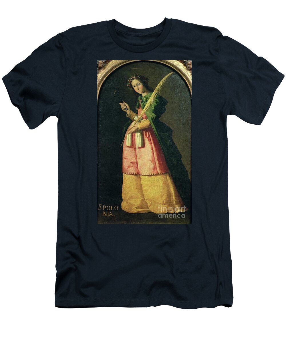 St Apollonia C1636 Francisco De Zurbaran T-Shirt