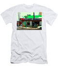 St Henri Restaurant Greenspot Hotdog Poutine Deli Notre Dame Montreal Urban Scenes Carole Spandau Carole Spandau T-Shirt