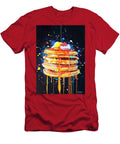 Stack of Pancakes with Syrup Colorful Breakfast Art Merssi Norely T-Shirt