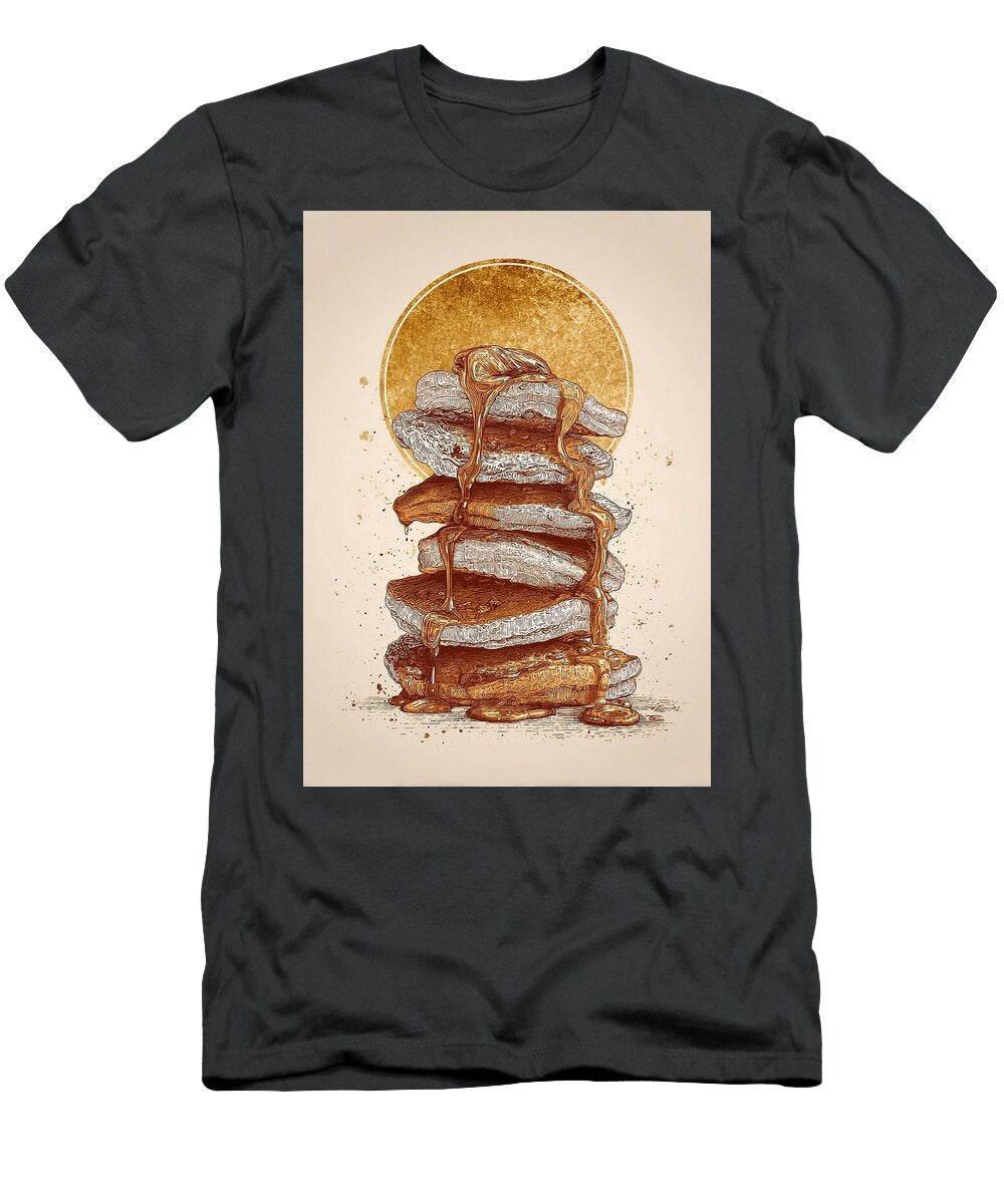 Stack of Pancakes with Syrup Pancake Stack May Chaney T-Shirt
