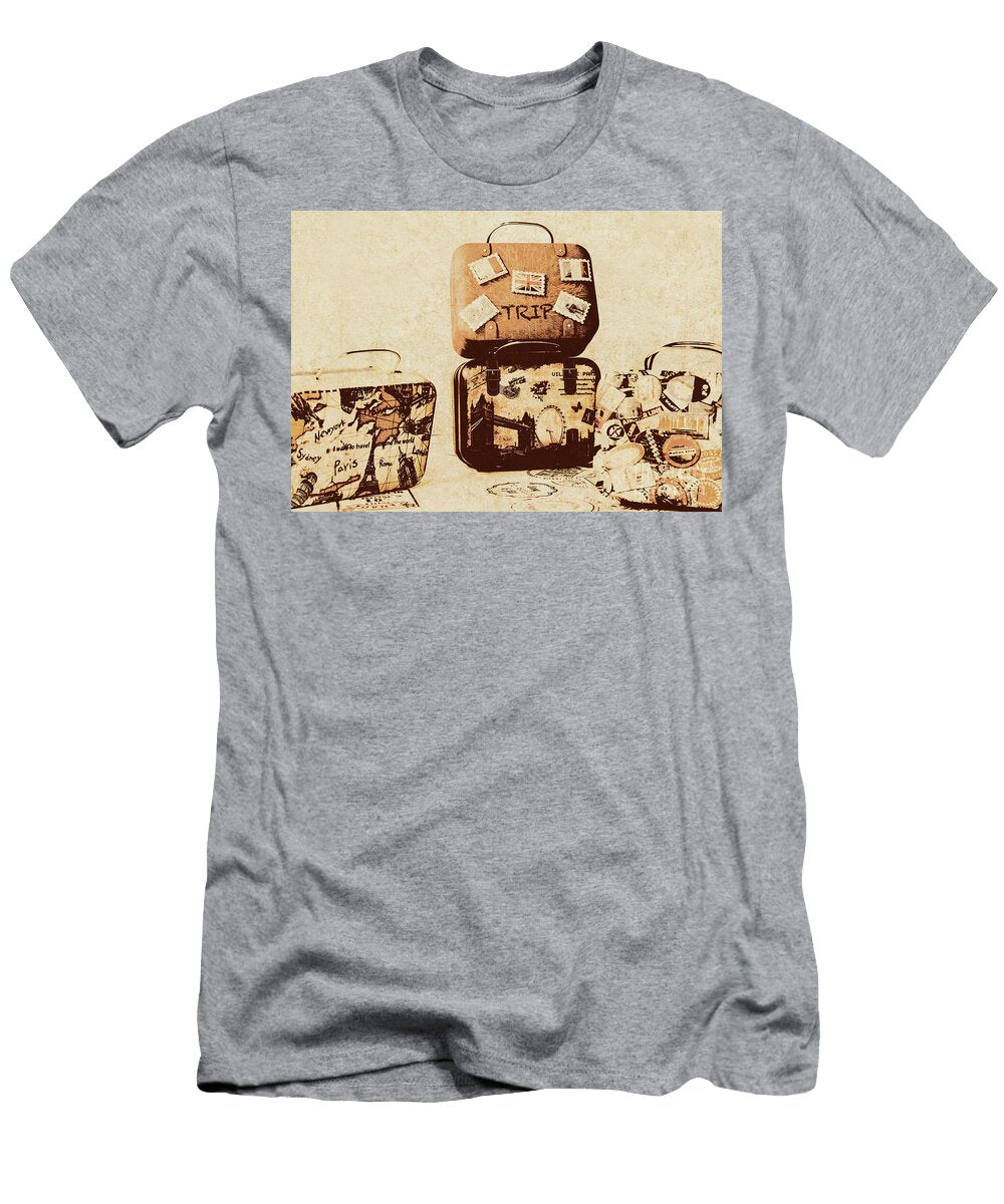 Stacks of Travel Jorgo Photography Wall Art Gallery T-Shirt