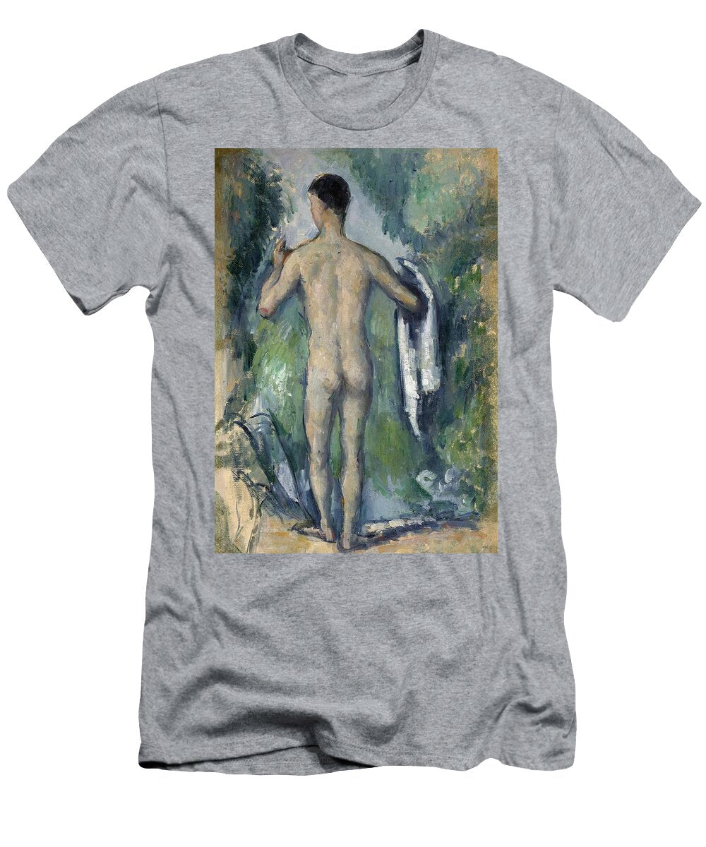 Standing Bather Seen From the Back Paul Cezanne French T-Shirt