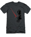 Star Wars Kylo Ren Red Lightsaber Faded Portrait Tome Alhor T-Shirt