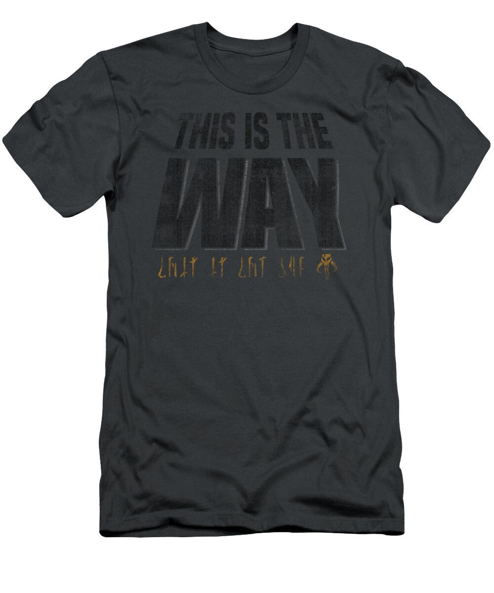 Star Wars the Mandalorian This Is the Way Fade Gerarl Ellar T-Shirt