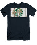 Starbucks Vintage Logo on Old Wall Design Turnpike T-Shirt