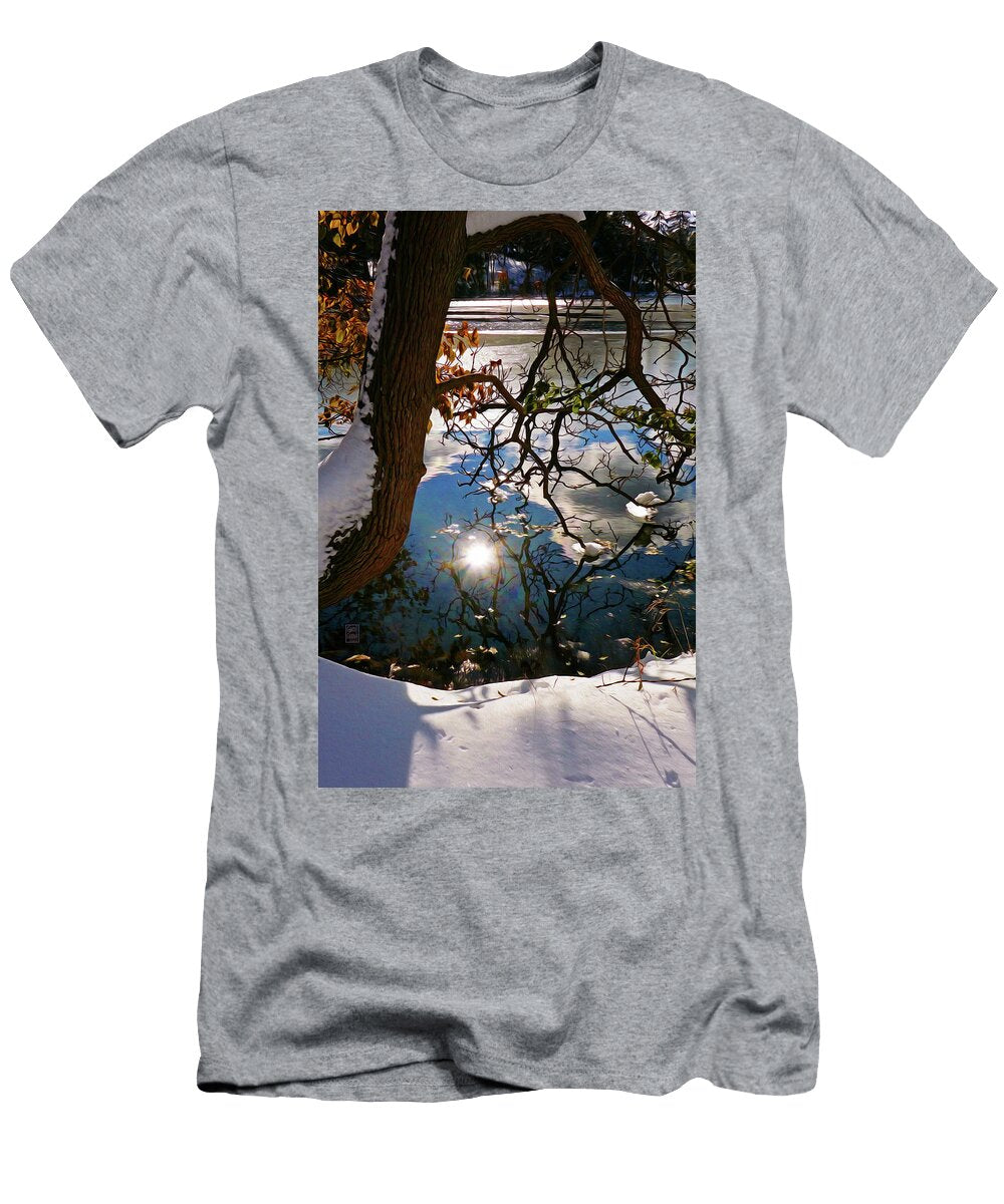 Starburst Over Cranbrook Lake Garth Glazier T-Shirt