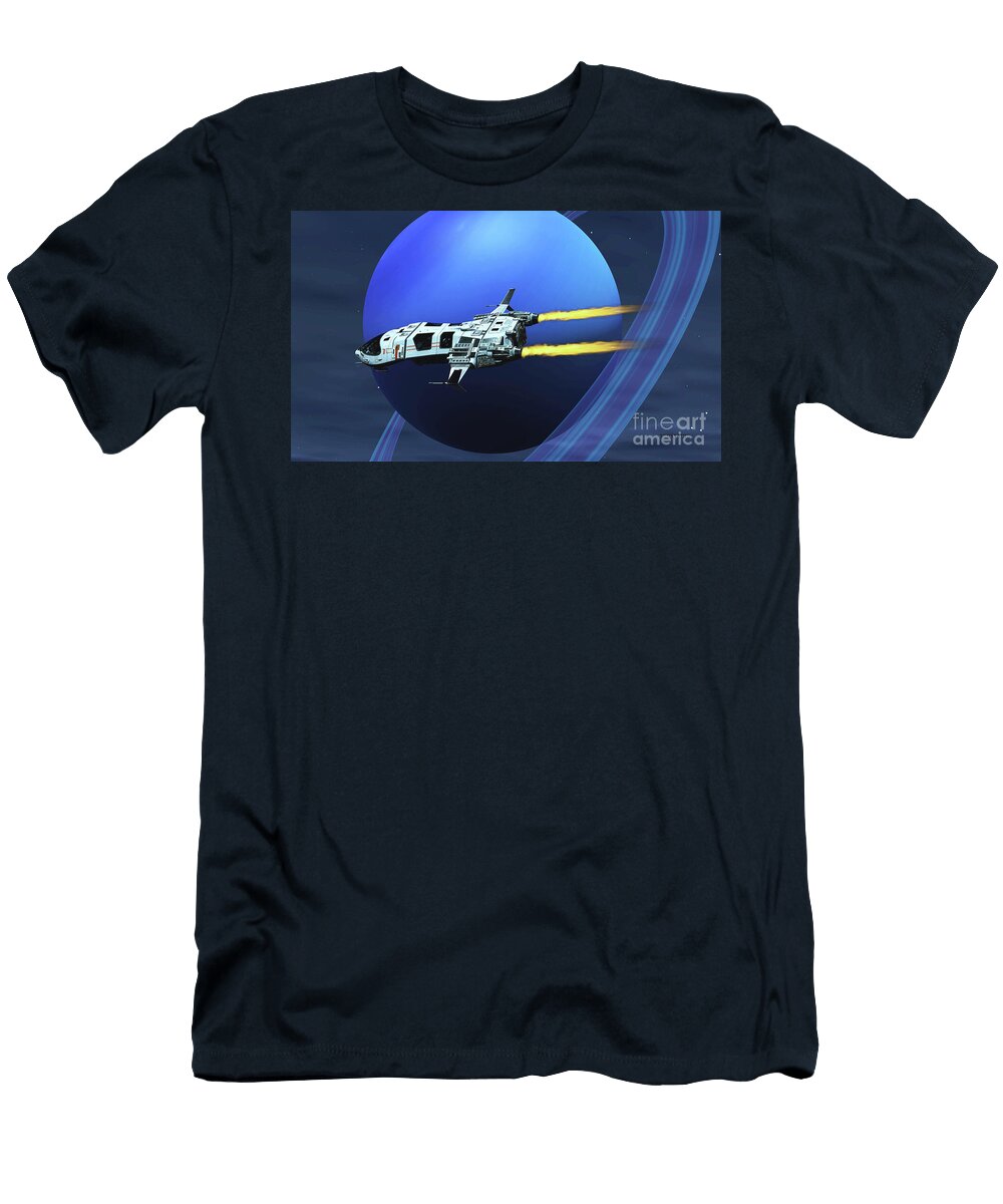 Starcraft Visits Neptune Planet Corey Ford T-Shirt