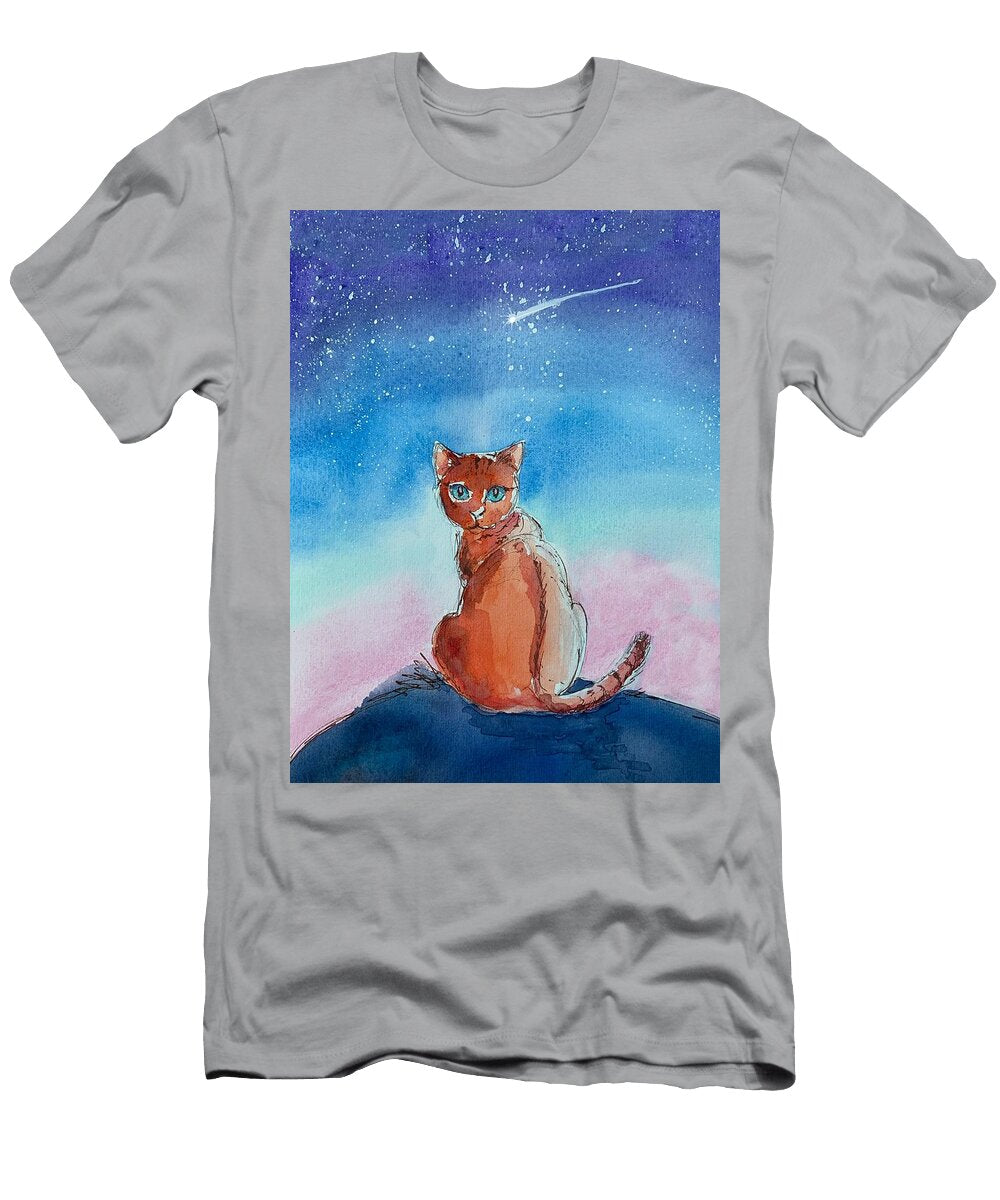 Starry Eyed Cat Zelda Tessadori T-Shirt