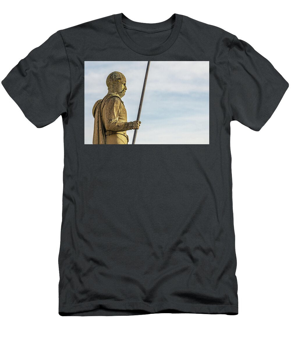 Statue of a Medieval Knight Stewie Strout T-Shirt