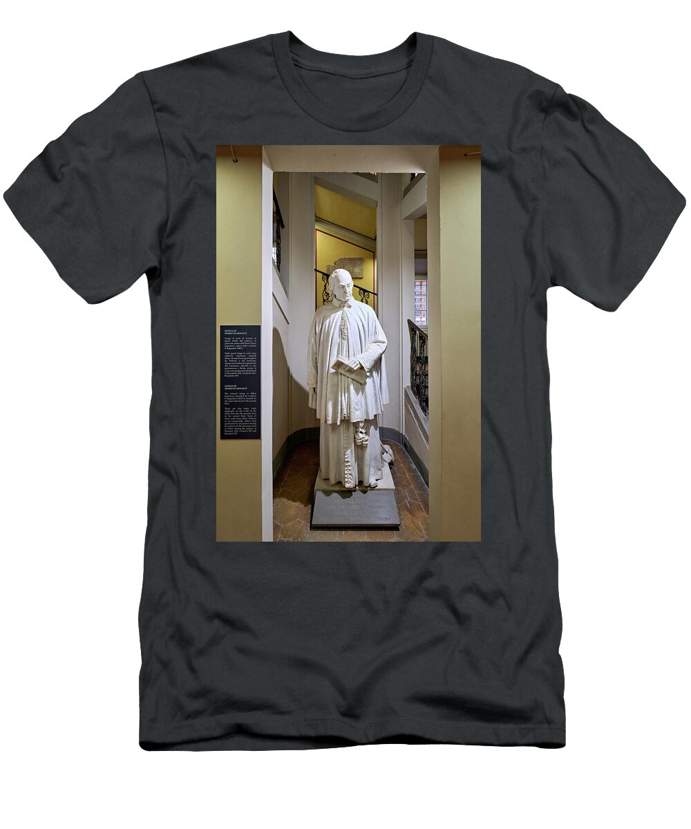 Statue of Mario Guarnacci in Guarnacci Museum in Volterra Marco Brivio T-Shirt