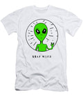 Stay Weird Green Funny Alien Lover Gift Ufo Believer Extraterrestrial Fan Ufology Funny Gift Ideas T-Shirt