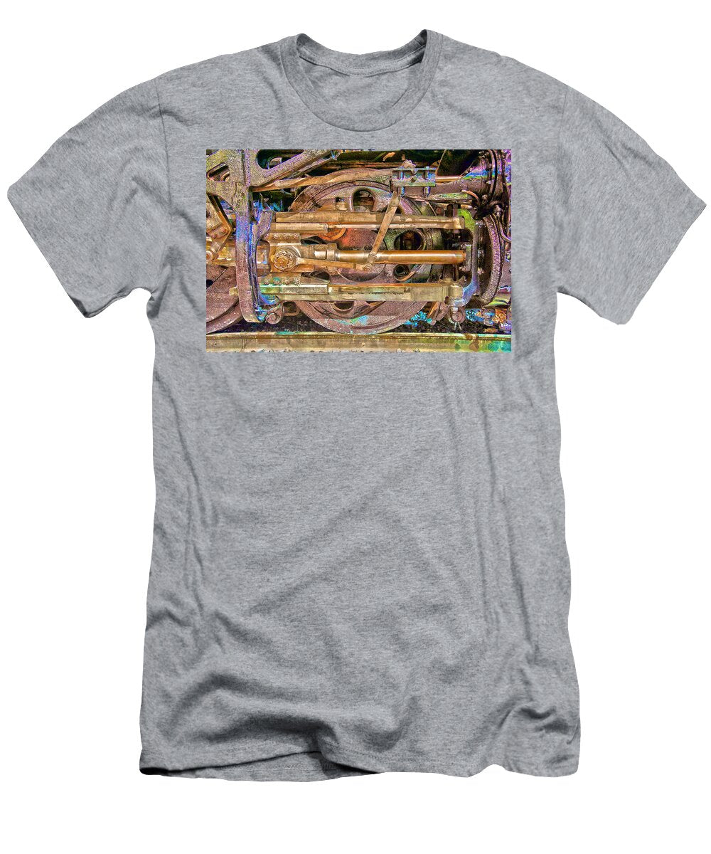 Steam Engine Linkage Richard J Cassato T-Shirt