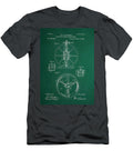 Steam Engine Patent Green Brooke Roby T-Shirt