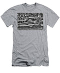Steam Locomotive Front Drive Wheel Greg Hager T-Shirt