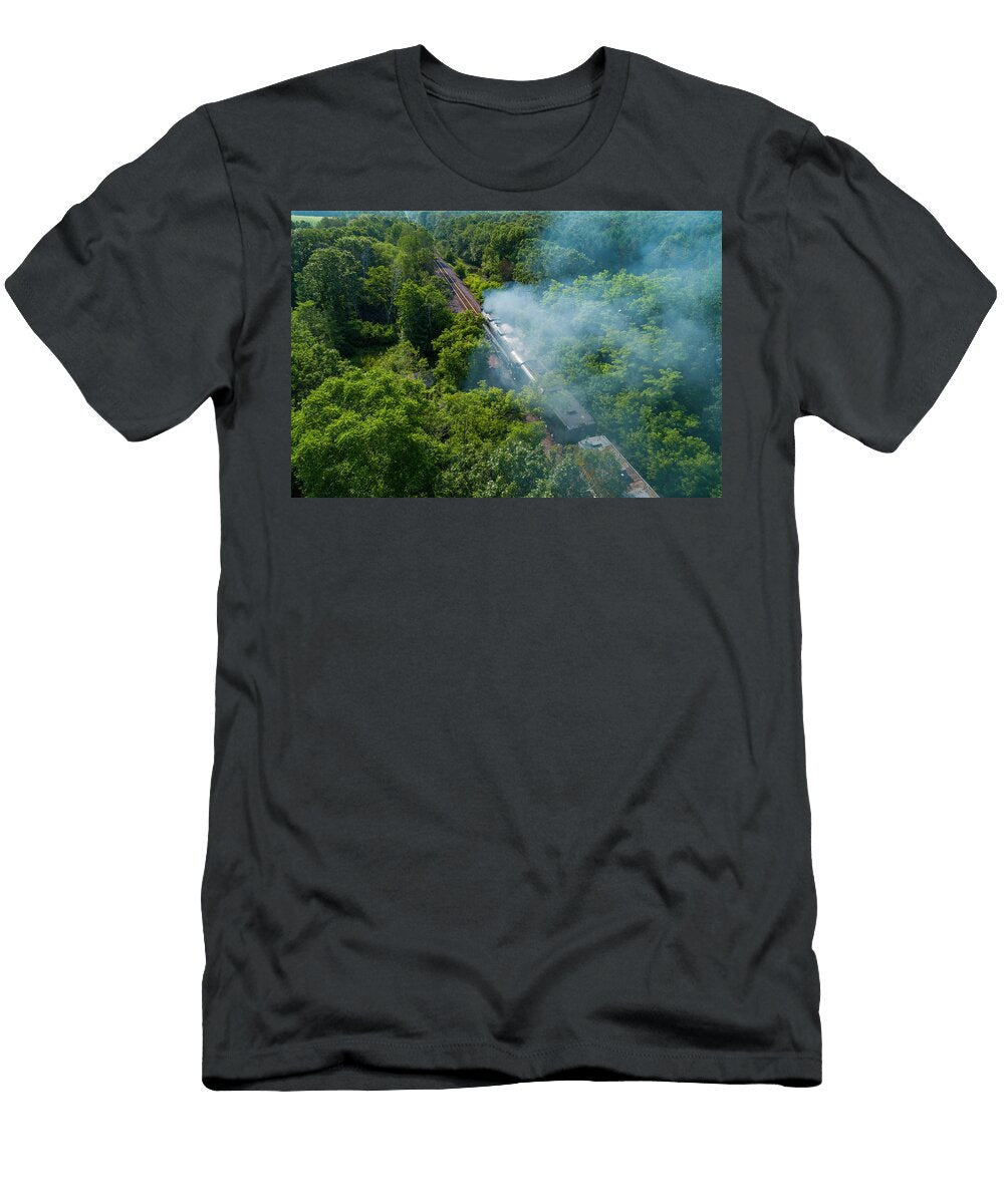 Steaming Away Thomas Visintainer T-Shirt