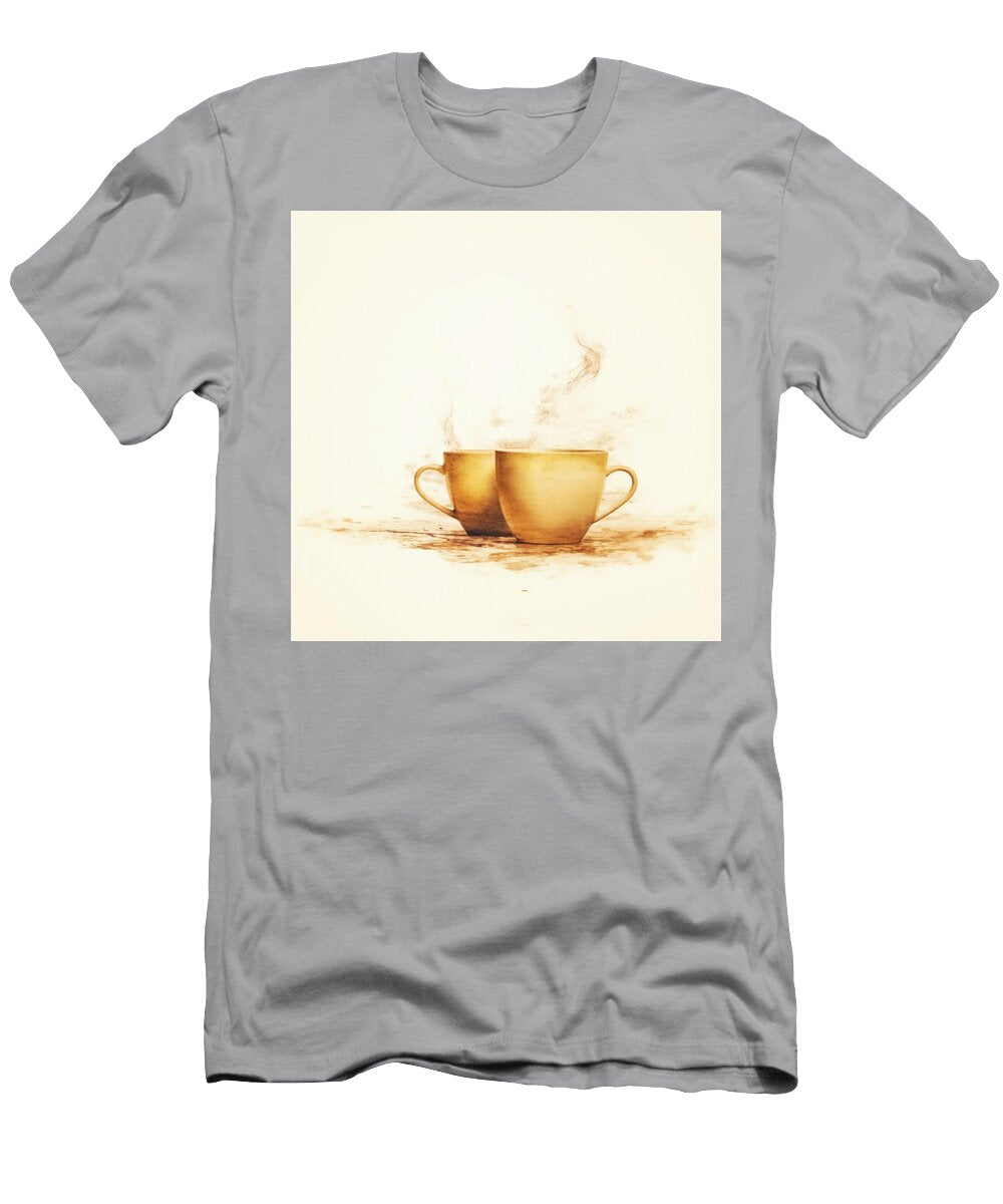 Steaming Cups of Hot Coffee Yo Pedro T-Shirt