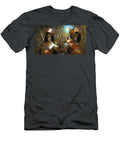 Steampunk Sentinels Quantum Pizza T-Shirt
