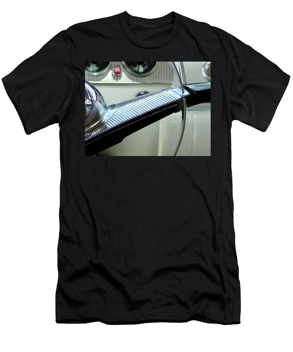 Steering Wheel Closeup Brian King T-Shirt