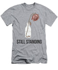 Still Standing Rose Botanical Minimal T-Shirt