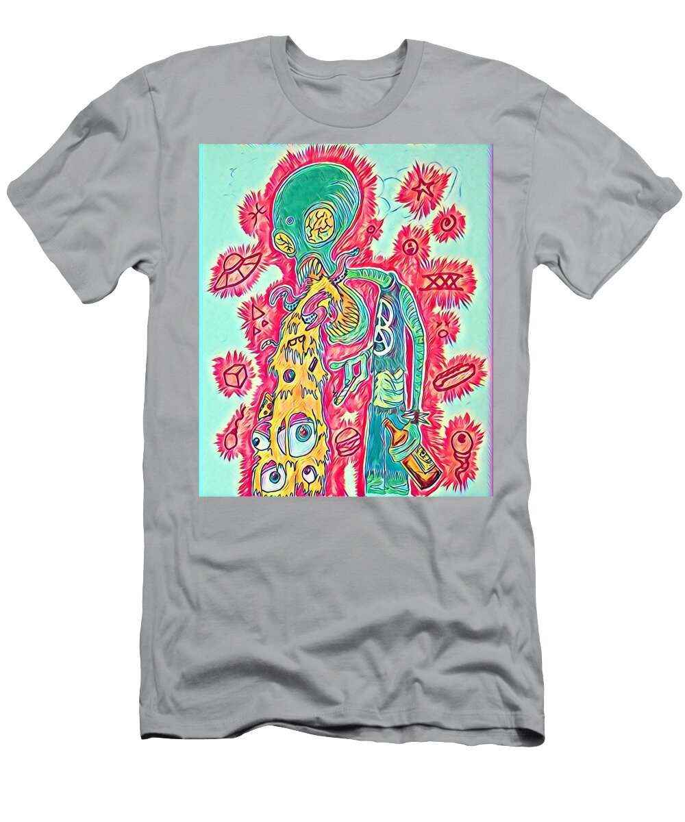 Stomach Virus Michael Avila T-Shirt