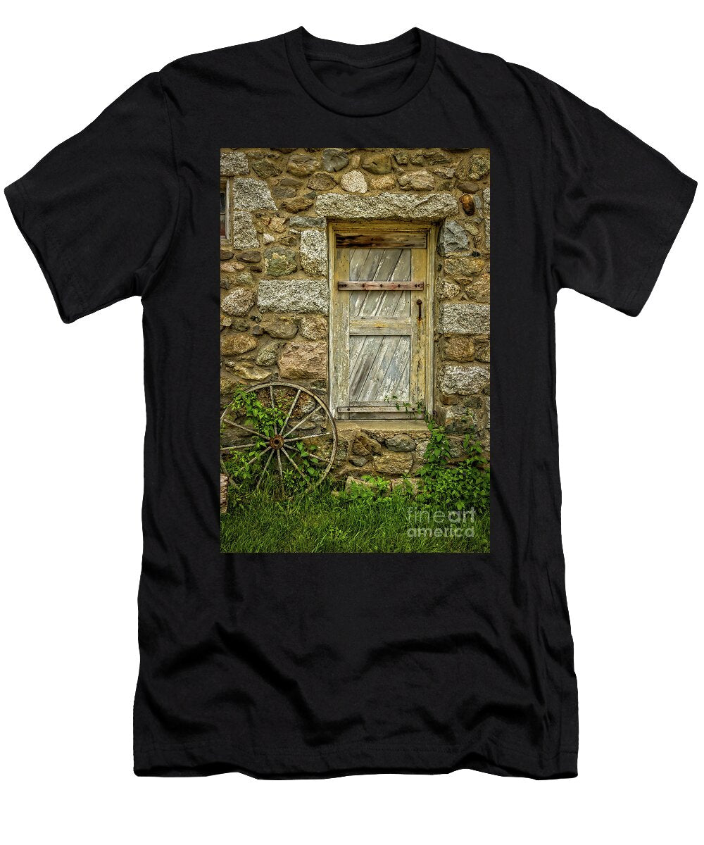 Stone Barn Doorway Elizabeth Dow T-Shirt