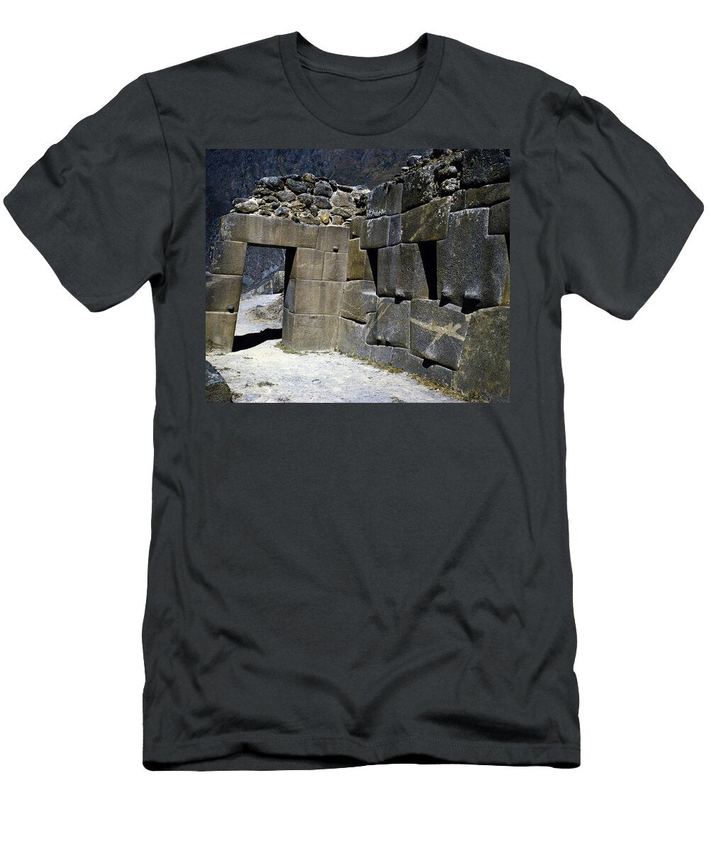 Stone Walls of Inca Age Peru Mario Fantin T-Shirt