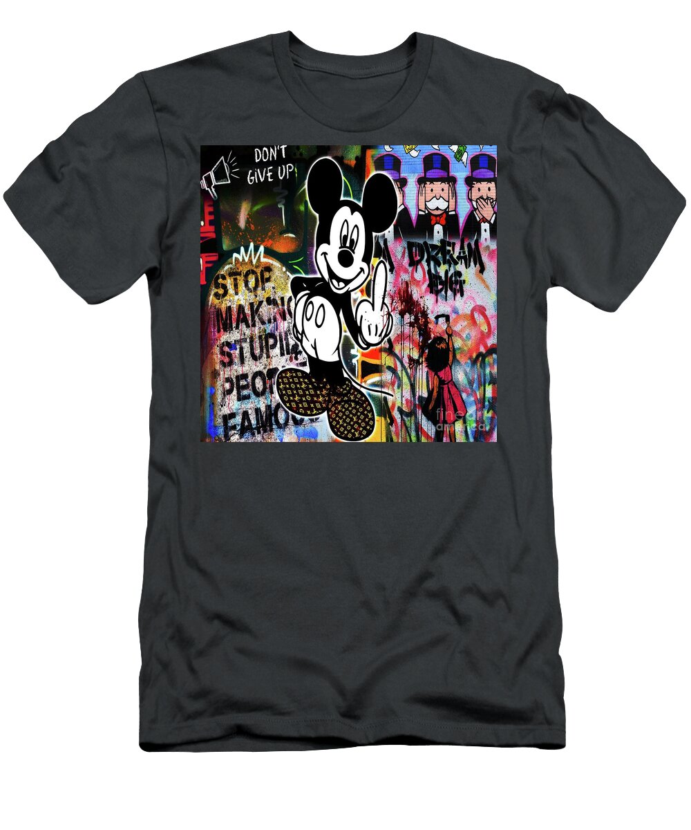 Stop Making Stupid Pop Art Tran Hong T-Shirt