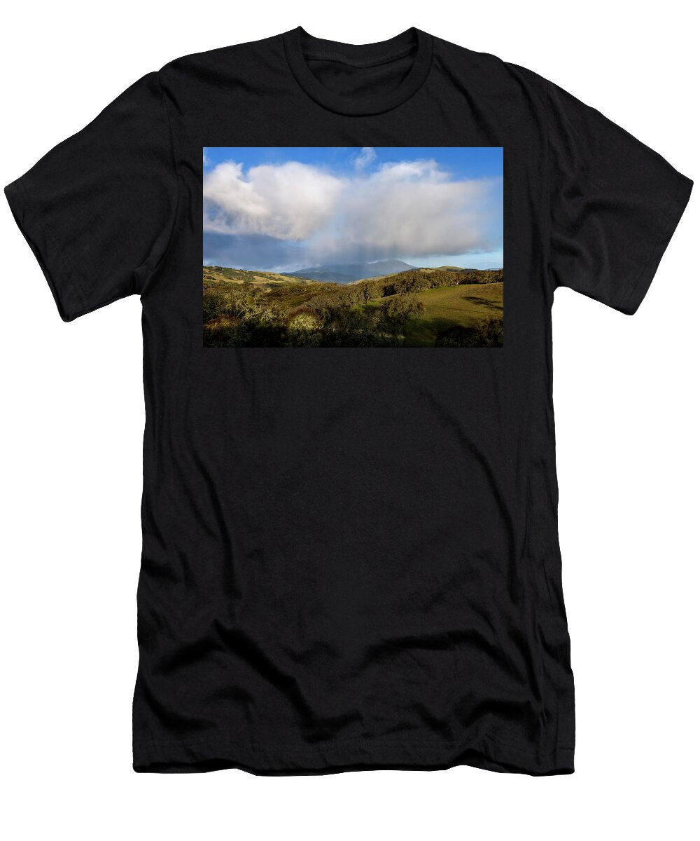 Storm Passing Over Morgan Territory Rick Pisio T-Shirt