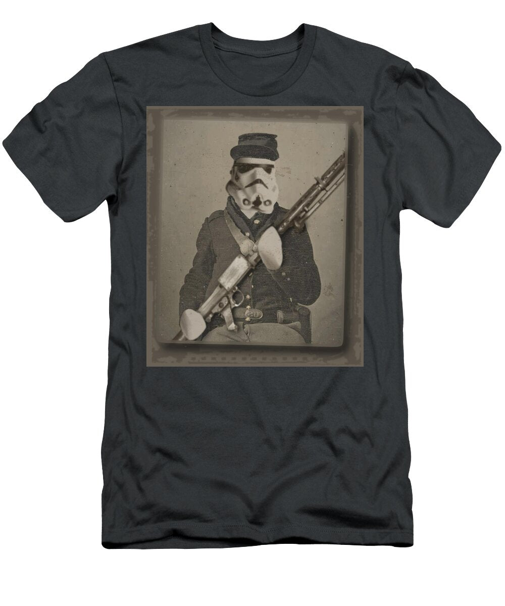 Storm Trooper Star Wars Antique Photo Tony Rubino T-Shirt