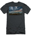 Stormy Sunset At Pancake Rocks Punakaiki West Coast Robert Green T-Shirt