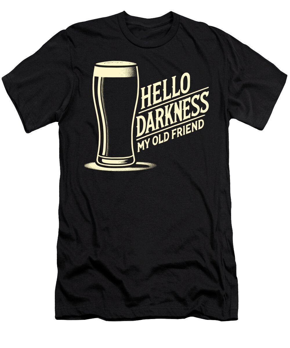 Stout Beer Dark Friend Silentpancake T-Shirt