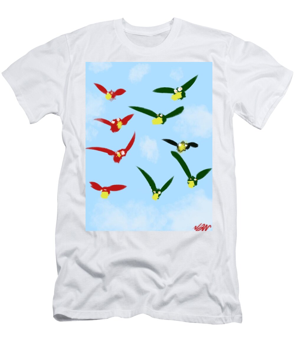 Strange Birds Bill Minkowitz T-Shirt