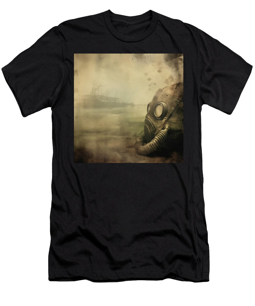 Strange Gas Mask on the Ground Yo Pedro T-Shirt