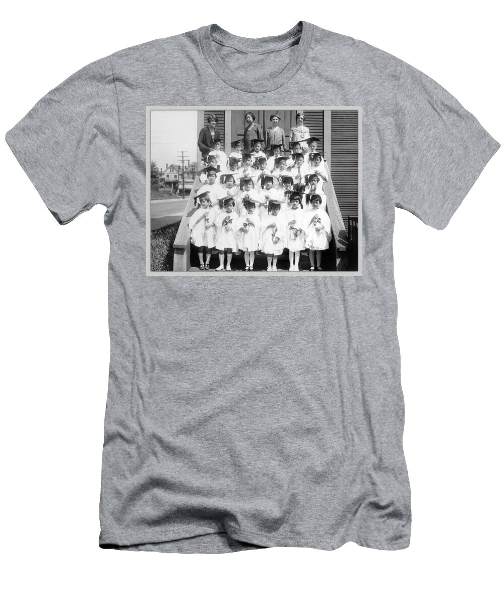 Strathcona Elementary School Kindergarden Class Portrait Yucho Chow Studio 1920 Celestial Images T-Shirt