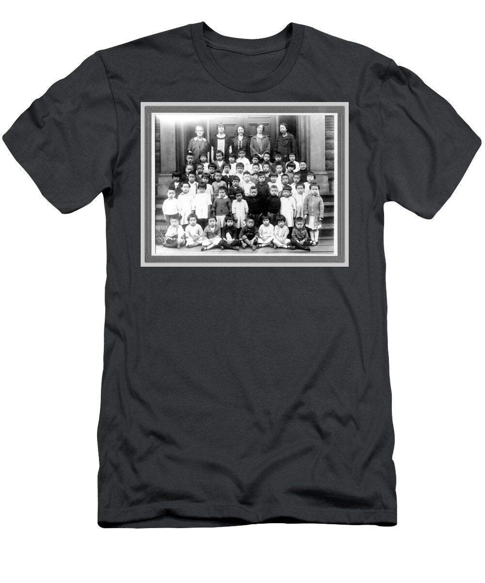 Strathcona Elementary School Kindergarten Graduating Class Portrait Unknown 1910 Celestial Images T-Shirt