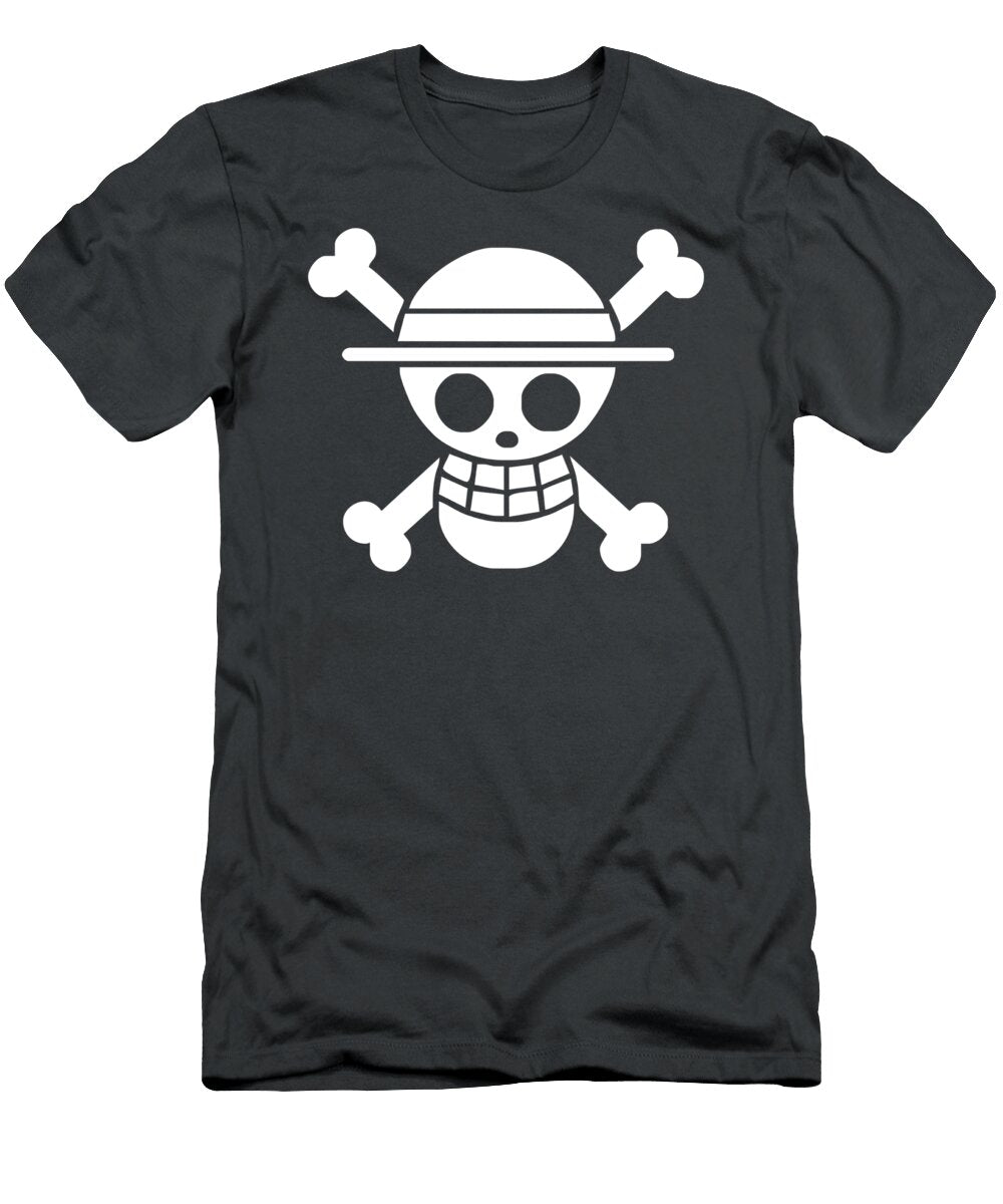Straw Hat Crew Flag Luffy Pirates Mario Balo T-Shirt