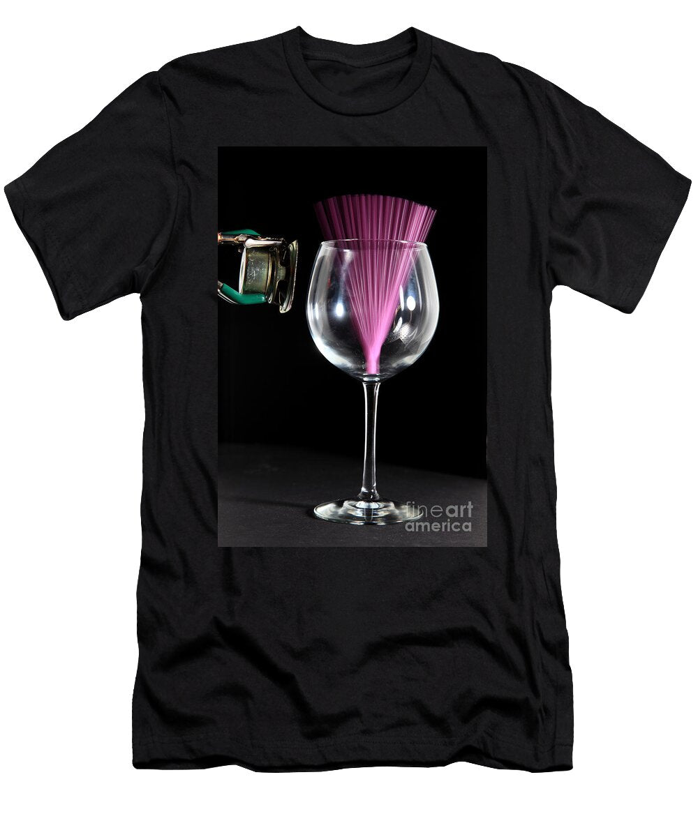 Straw in a Glass At Resonance Ted Kinsman T-Shirt