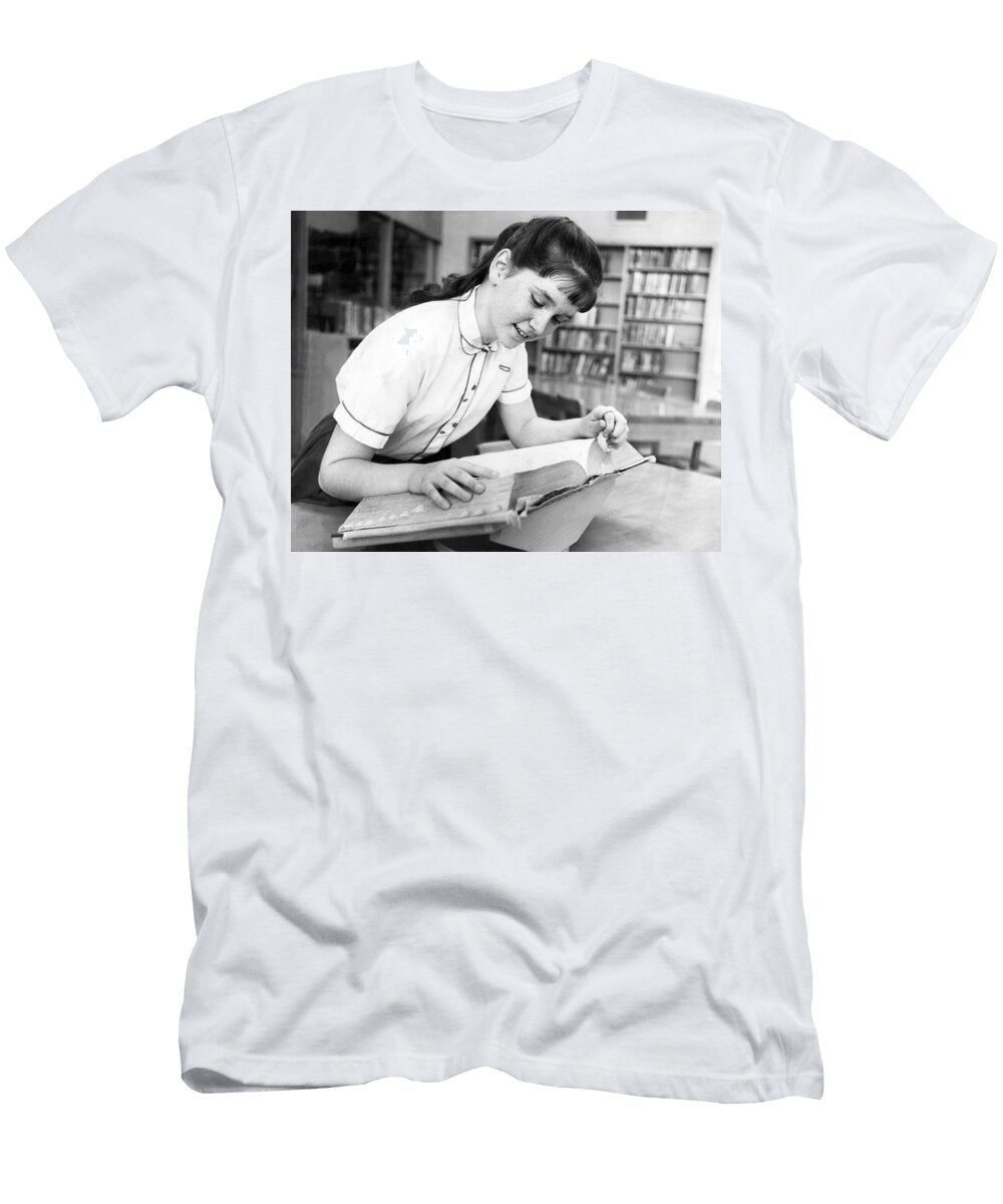Student Using Dictionary Underwood Archives T-Shirt