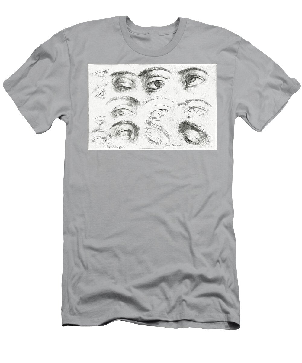 Studies of Eyes 1630 1640 By Jusepe De Ribera Jusepe De Ribera T-Shirt