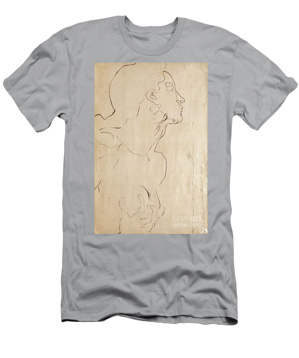 Study for Feeling By Hodler Ferdinand Hodler T-Shirt