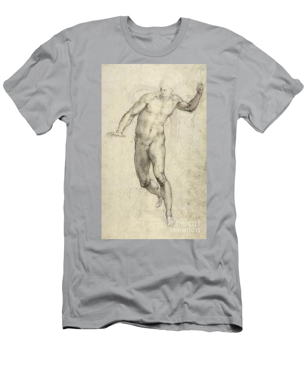 Study for the Last Judgement Michelangelo Buonarroti T-Shirt